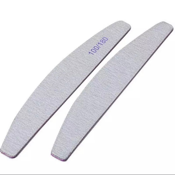 NAIL FILES | 100/180 coarse grit | 5 pc wholesale - Picture 2 of 4